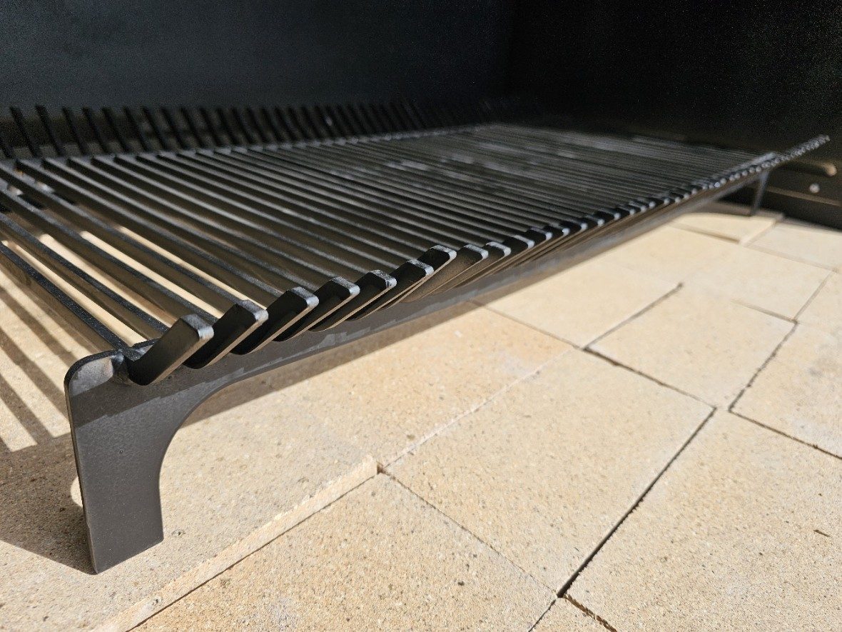 Big Garden Fireplace. Stainless Steel Outdoor Fire. Pilot Series.