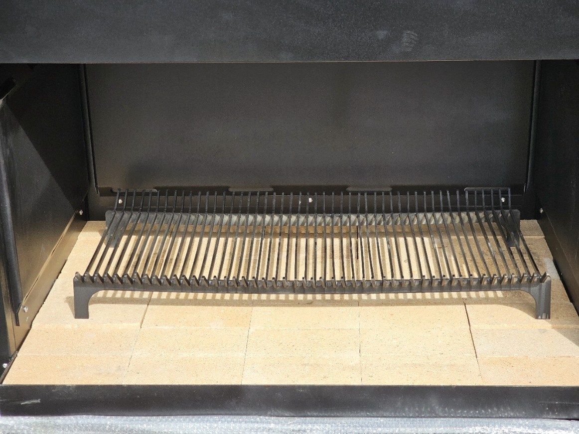 Big Garden Fireplace. Stainless Steel Outdoor Fire. Pilot Series.