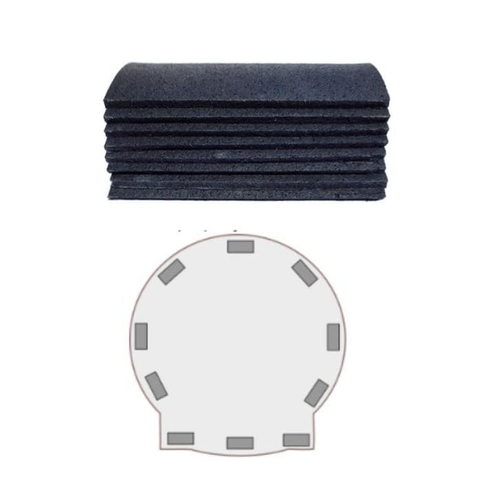 Under Oven Flexible Pads