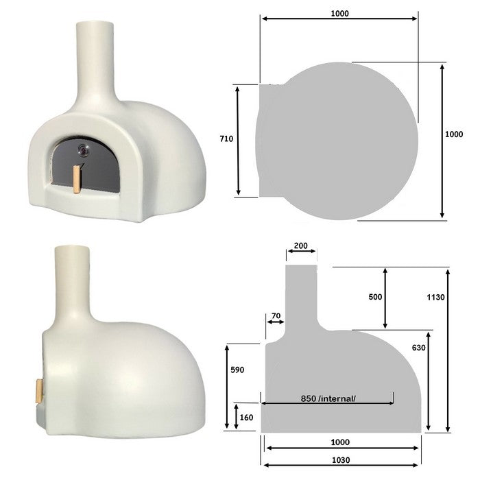 Kitset Kiwi Pizza Oven