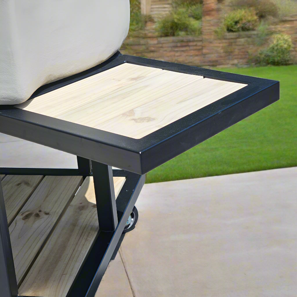 Rolling Pizza Oven Station - Stand, Base, Table