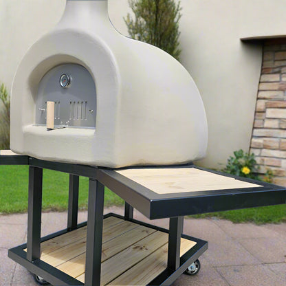 Rolling Pizza Oven Station - Stand, Base, Table