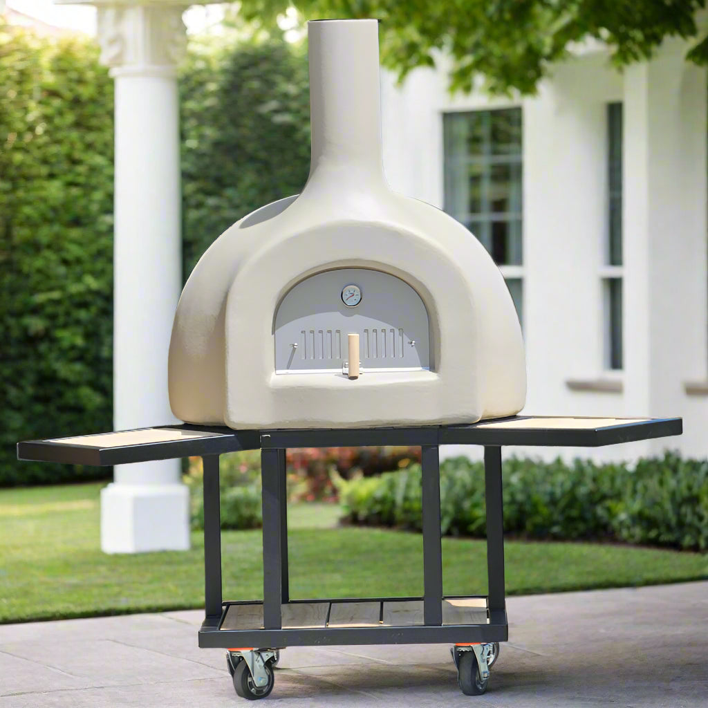 Rolling Pizza Oven Station - Stand, Base, Table