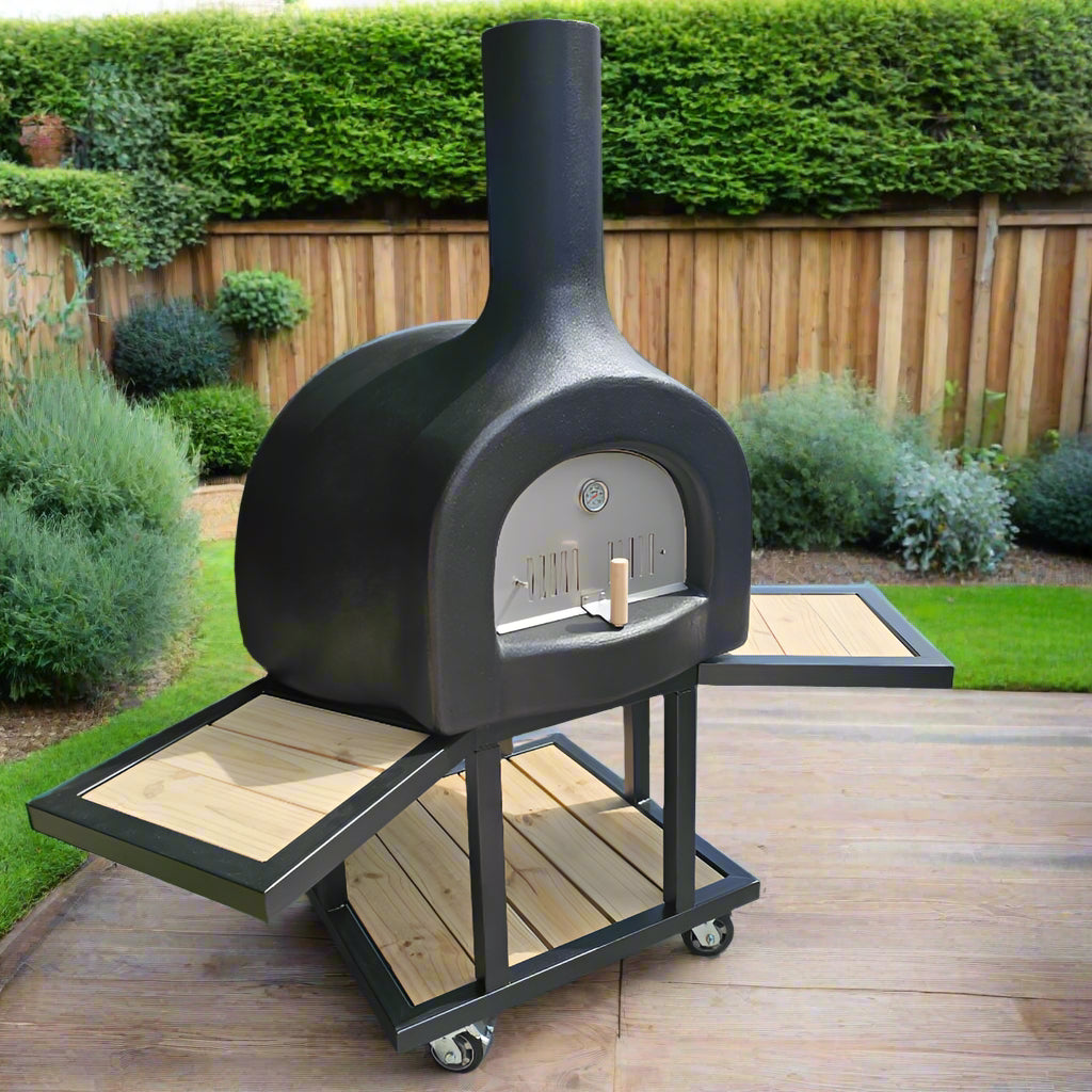 Rolling Pizza Oven Station - Stand, Base, Table