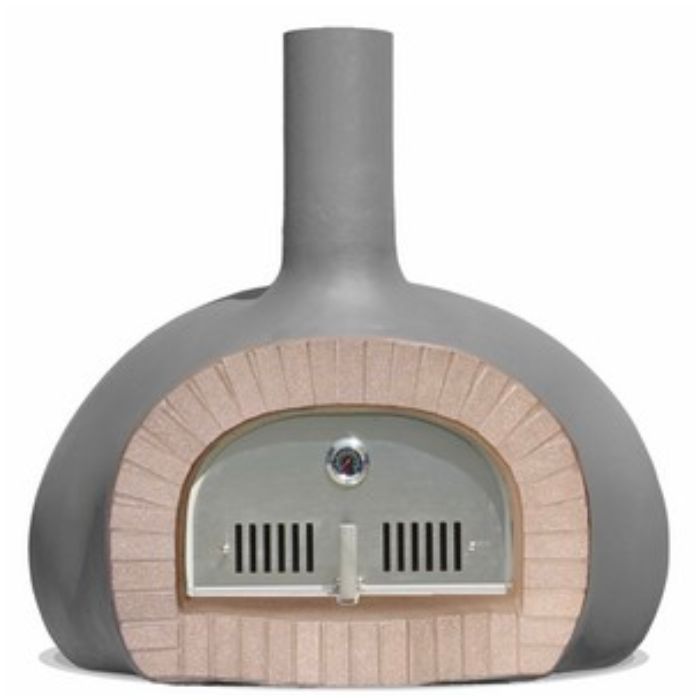 Pizzeria Size Wood Fired Pizza Oven - Brick Style Entrance