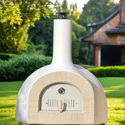 Wood Fired Pizza Oven - Brick Style Entrance