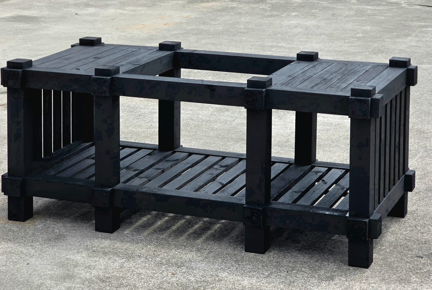 Double Wooden Stand - Pizza Oven